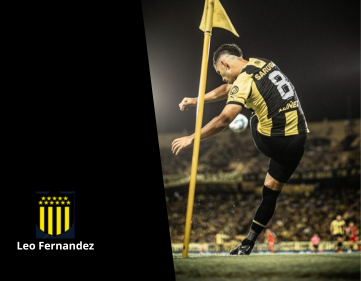 Leonardo Fernández goleador récord del Campeón del Siglo: igualó la marca de Agustín Álvarez